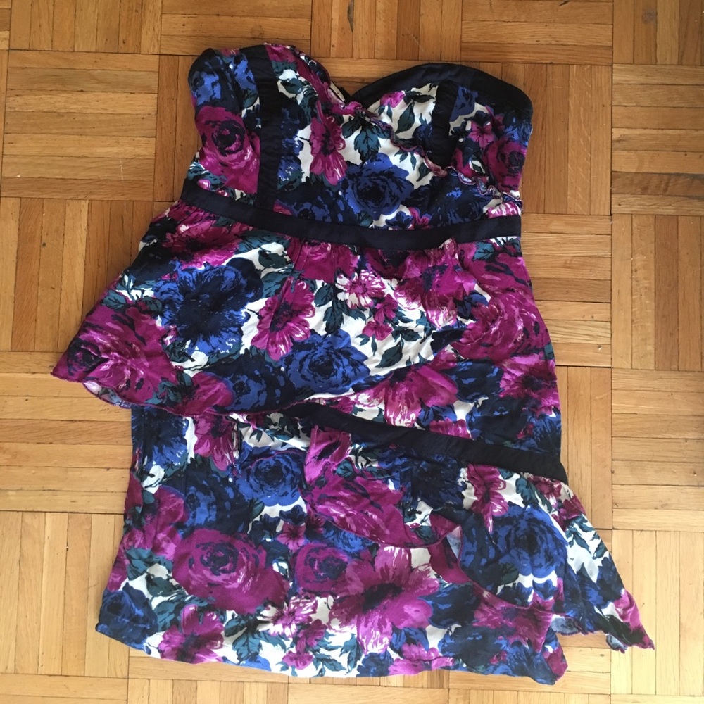 Floral mini dress by Kimchi Blue Urban Outfitters